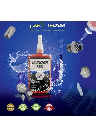 Locking 343 Sıvı Conta 50 Ml