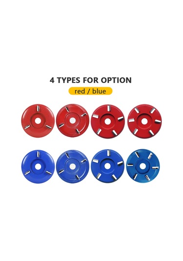 Lemestar Mavi 16mm İç Çaplı 6 Dişli Tungsten Çelik Yaylı Tahta Oymacılık Diski Güvenli Tip