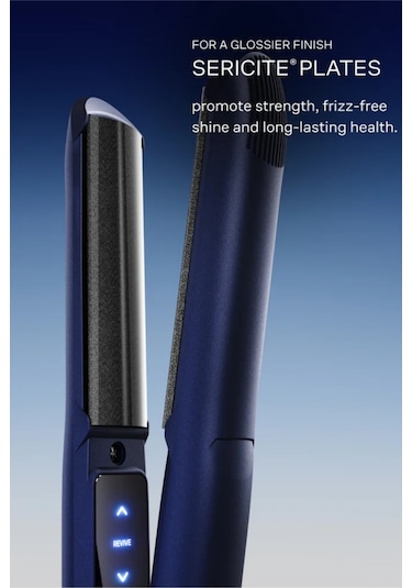 Cloud Nine 2'si 1 Arada Contouring Iron Pro, Seramik Plakalı Düzleştirici & Bukle Lacivert