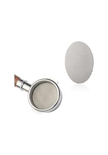 Paslanmaz Sinterlenmiş Sac Kahve Sıçrama Filtresi 53mm x 1mm
