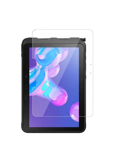 Noktaks - Samsung Galaxy Tab Active Pro T547 Uyumlu - Ekran Koruyucu Tablet Temperli Cam Koruma - Şeffaf