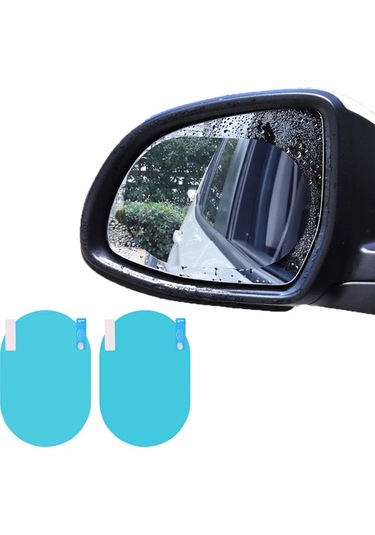 Point Yağmur Kaydırıcı Oto Buğu Önleyici Araba Dış Ayna Su Tutmaz Film 2 Adet