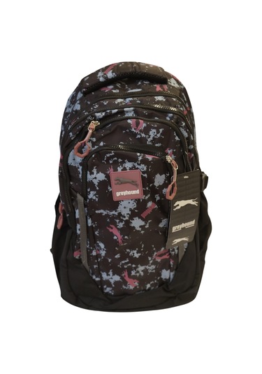 Greyhound 4 Bölme Geniş Okul-spor Çanta 2053 Gülkurusu Günlük Çanta Çok Geniş Kullanımlı Desenli