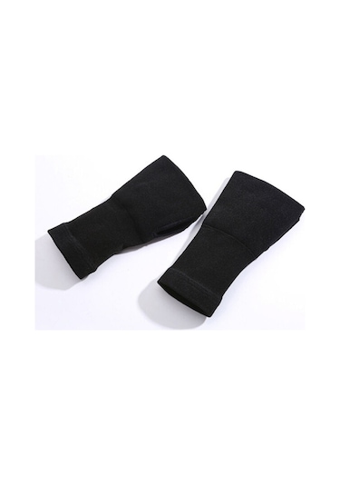 Xxl-tıbbi Bracer Streç Uzatılmış Anti Burkulma Skar Kapsayan Spor Bilek Brace Spor Salonu Artrit Brace Sıkıştırma Kol-siyah Siyah