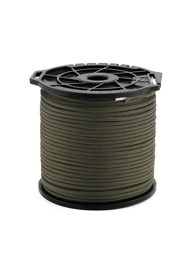 Maiyame Dış Mekan Çok Amaçlı Nylon İp 4mm 100m - Çadır Rengi, Asma, Bağlama, Tırmanma İçin Dayanıklı Lifli Çok Renkli