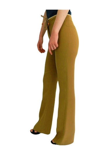 Kadın Kumaş Pantolon Normal Bel Klasik Bgl-St01356
