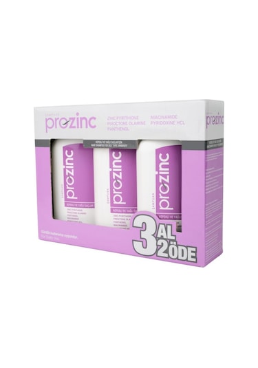 Prozinc Normal ve Yağlı Saçlar Mor Şampuan 3 x 300 ML