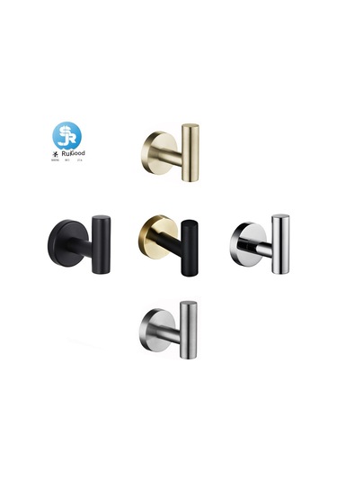 Moveevo Banyo Ve Mutfak İçin 304 Paslanmaz Çelik Siyah Mat Giysi Kanca - Dayanıklı, Çok Amaçlı Ve Kolay Kurulumlu Duvar Takımı Diğer