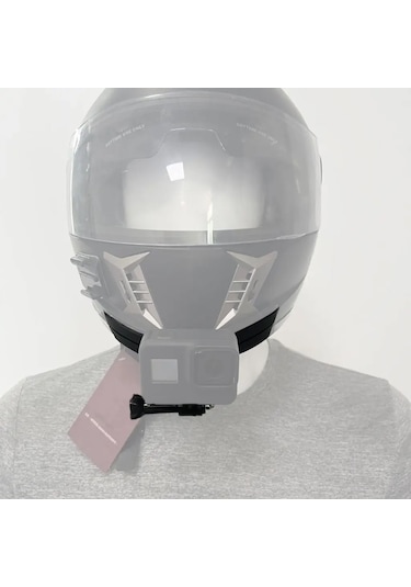 Knmaster Motosiklet Kask Çene Yapıştırıcılı Aksiyon Kamera Tutucu