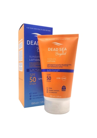 Dead Sea SPF 50 Beyond Sunsafe Güneş Koruyucu Losyon 150 ML