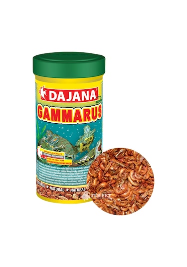 Dajana Kaplumbağa Yemi Gammarus 250 Ml 25 Gr