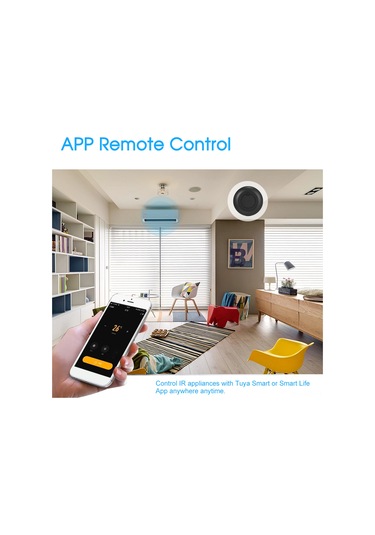 Yunboo Tuya Wifi Akıllı Sesli Entegre Kumanda, Ev Aletlerini Tv, Klima, Perde Uzakdan Kontrol Et, Google Home/alexa Desteği, Ufo-r1 Modeli