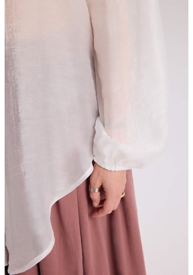 Mai Collection Mai Studios Co. Lyra Oversize Ekru Gömlek ekru