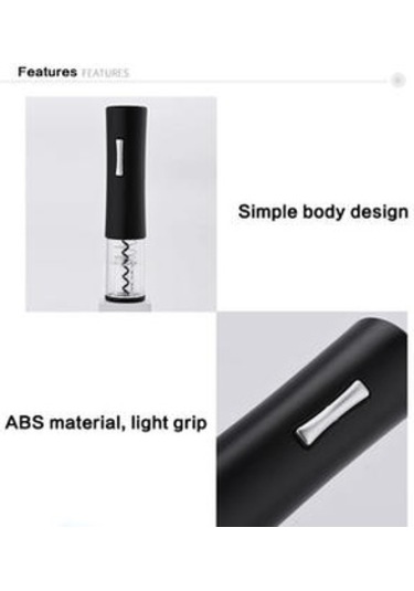 Şarap Tirbuşon Şarap Açacağı Otomatik Folyo Kesici Şarap Tirbuşon Klasik Paslanmaz Çelik Otomatik Elektrikli Taşınabilir Hızlı Set Açıcılar Antik Bronz