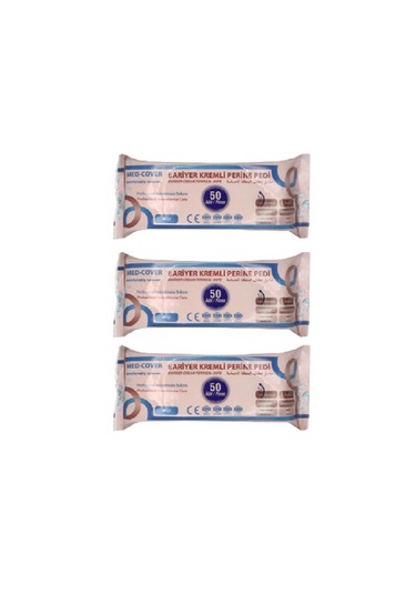 Med-cover Bariyer Kremli Perine Temizleme Pedi 50'li 3 Adet