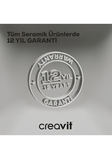 Creavit Nx260 Next Tezgah Üzeri Kare Delikli Lavabo 60 x 50 CM