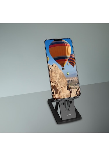 Onyo ONY08 Tablet Telefon Tutucu Siyah