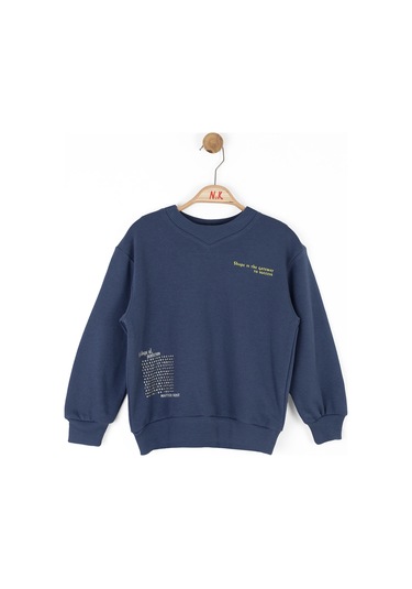 Nk Kids 47512 Erkek Çocuk İndigo Matter Sweat İndigo