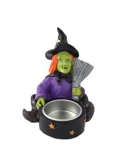 Suntek Cadılar Bayramı Mumluk Pratik Parti Dekoru Tealight 10cmx8.2cmx8.9cm