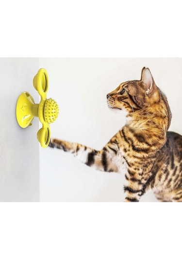 Pet Life 'windmill' Dönen Vakumlu Dönen Kedi Oyuncağı S338