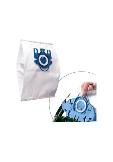 Moveevo Miele Gn Tipi Süpürge Torba 20 Adet - 7 Katlı Sentetik, %99.9 Filtre, S400-s8999 Serileri Uyumlu