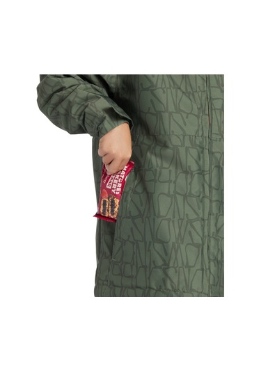 Dc Basıs Prınt Youth Jacket Yeşil