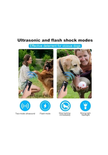 Willowhaven Taşınabilir Otomatik Köpek Kovucu Cihaz Siyah Akıllı Frekans Dönüşümlü Usb Şarjlı Abs Malzeme Uzaktan Kumandalı