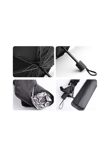 Tongxida Katlanabilir Tasarım Taşınabilir Araç Ön Camı Güneş Gölge Şemsiye Araba Şemsiye Kapak Blok Araba Ön Camı