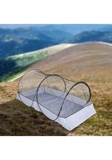 Kamp Çadır Tek Kişi Çadır Taşınabilir Cibinlik Tel Örgü Elek