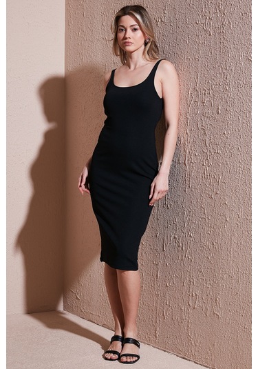 Fashion Friends Bayan Elbise 25y0299k1 Siyah Siyah Fashion Friends Bayan Elbise 25y0299k1 Siyah Siyah