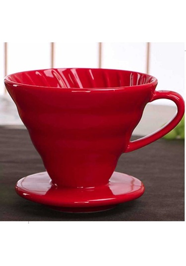 Epinox Seramik Demleme V60 Kırmızı