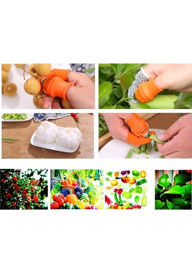 Suntek Bahçe Silikon Başparmak Bıçağı Hasat Tesisi L