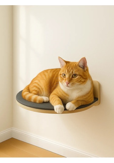 Go Cats Kediler İçin Halılıklı Duvara Monte Kitaplık 430861487