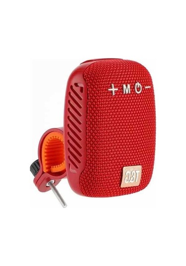 Novahub Bisiklet Kablosuz Stereo Hoparlör Taşınabilir Açık Boombox Tip-c Usb Şarj Red