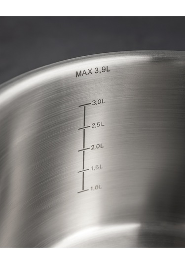 Madame Coco Raye Derin Tencere - Çelik - 20 Cm 8684427146224 Çok Renkli