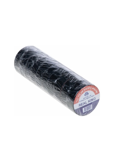 Real King Elektrik İzole Bandı Siyah 4 Yds