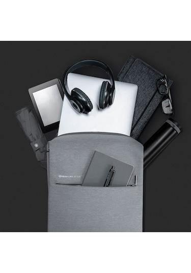 Xiaomi Çok Fonksiyonlu 15.6" Laptop Taşıyıcı Sırt Çantası  Koyu Gri