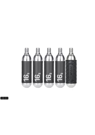 Topeak - 16g Dişli Co2 Kartuşu - 5 Parça - Tcot-6