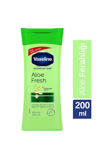 Vaseline Aloe Fresh Vücut Losyonu 200 ML