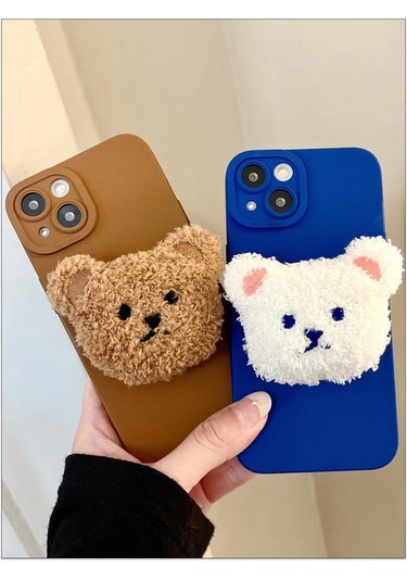 Cronax Kızlar İçin Telefon İçin Yapışkan Tabanlı Ayıcık Popsocket 338733665