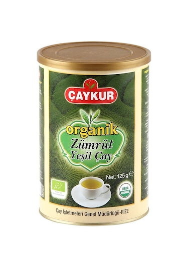Çaykur Organik Zümrüt Yeşil Çay 4 x 125 G