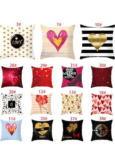 Yastık Minder Kılıfı Dekoratif Ev Gereçleri Kanepe Yastık Kılıfı Şeftali Kaşmir 45 45 Yastıksız Çok Renkli