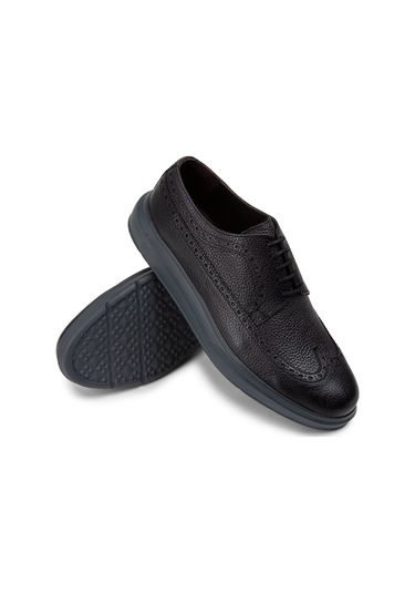 Deery Hakiki Deri Gri Comfort Günlük Erkek Ayakkabı - 01293mgrıp04 Gri