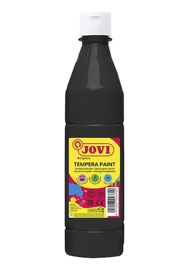 Jovı 506 Guaj Boya 500ml Siyah Çok Renkli