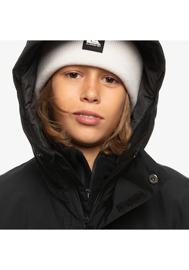 Quiksilver Mıssıon Solıd Youth Jk Siyah