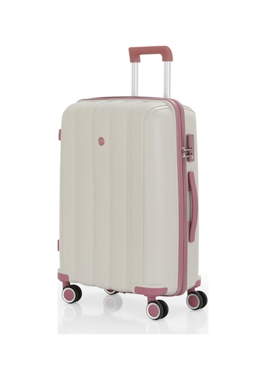 Mçs Polipropilen 2li Valiz Seti Büyük & Kabin V305 S21yy1000077-set 00434 2'li Set Çok Renkli