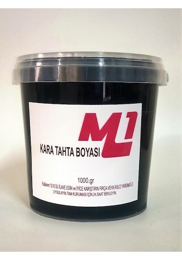 M1 ART Kara Tahta Boyası 1 KG