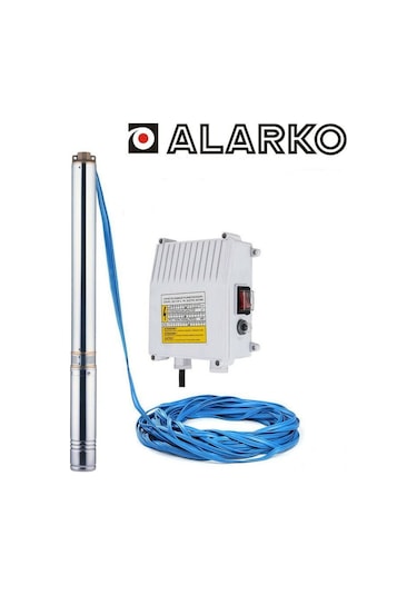 Alarko 4" 2 Hp 18 Kademe Dalgıç Pompa 30 Mt Kablo Ve Pano Dahil