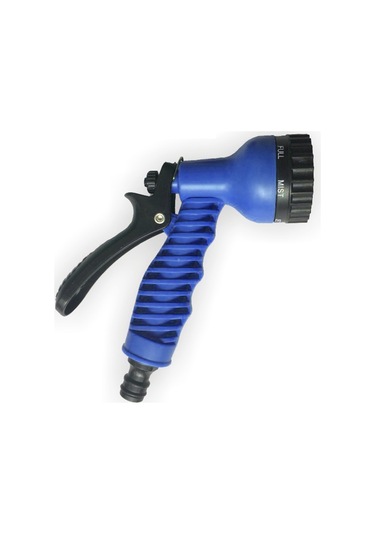 Yifomall 7 Fonksiyonlu Araba Yıkama Ve Bahçe Sulama Basınçlı Hortum Başlığı - Mavi