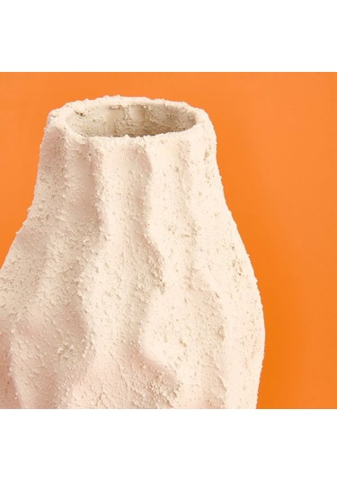 Evidea Deco Almeria Vazo - Bej - 35,5 Cm Bej